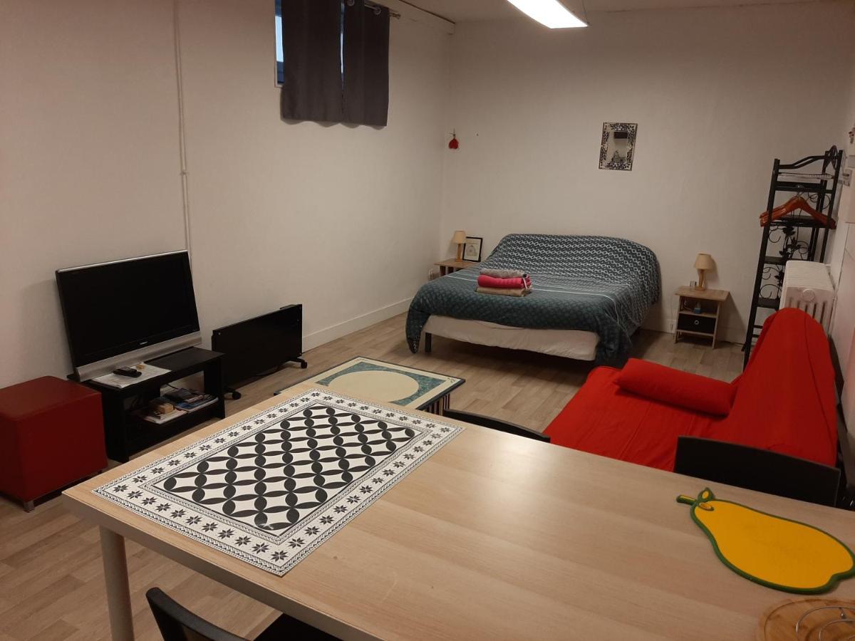 Studio 35M2 Terrasse Et Jardin Quartier Calme Au Centre Ville De Lourdes Luaran gambar